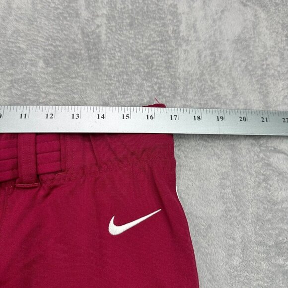 Nike Football Pants Mens XL Maroon White Belted Knee Pads Practice AO4799-612 - Picture 3 of 8